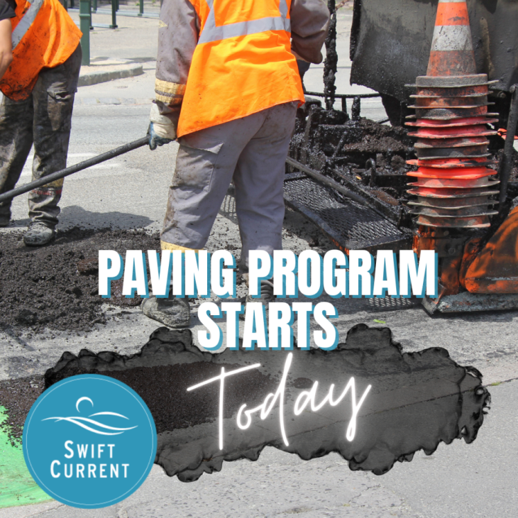 Paving Program Starts Today