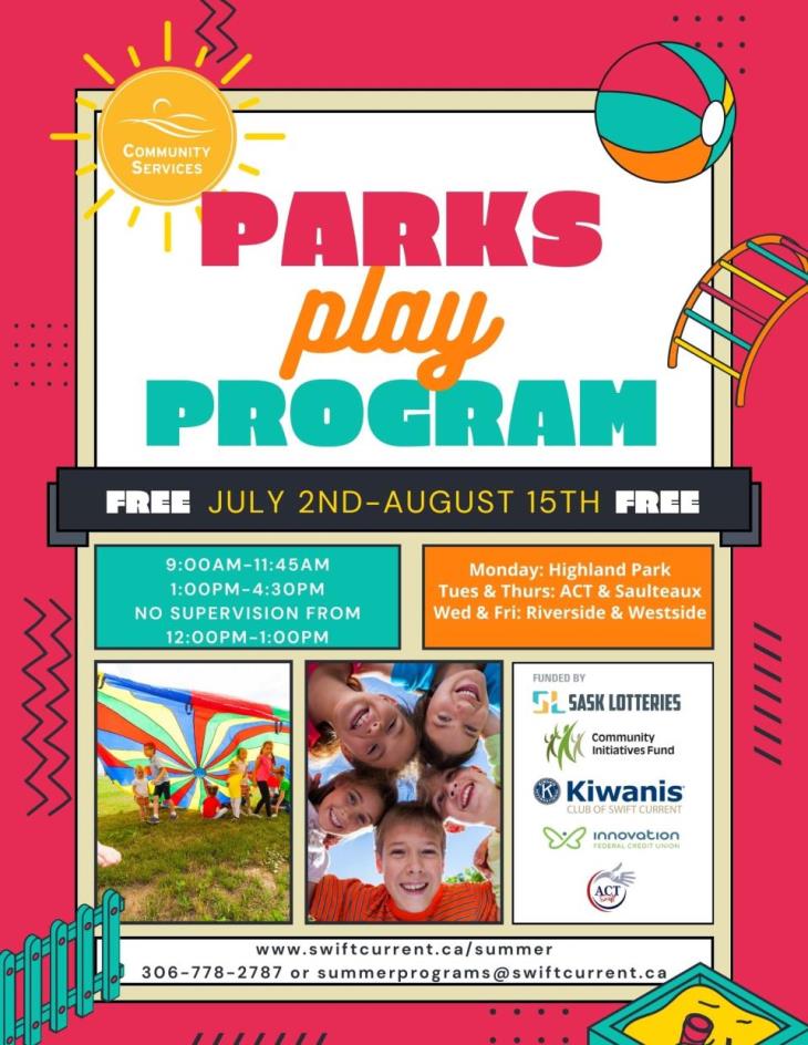 2024 parks play program