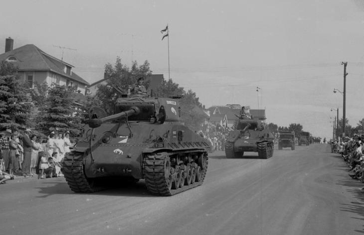 Tanks on Parade