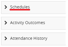 Minimize schedule