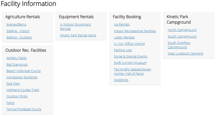 Facility Information